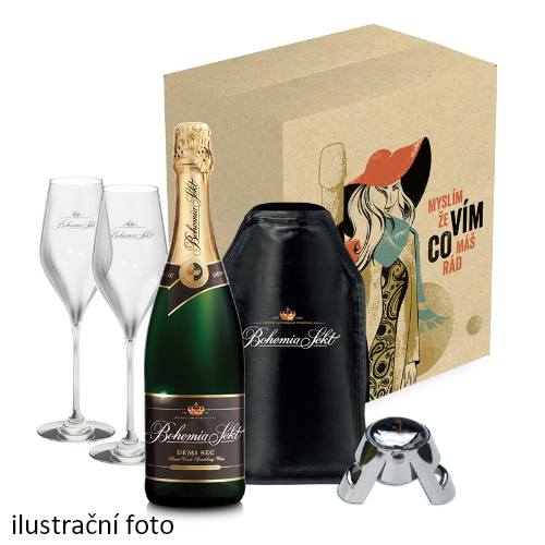 Dárkový set Bohemia Sekt pro chladivý okamžik